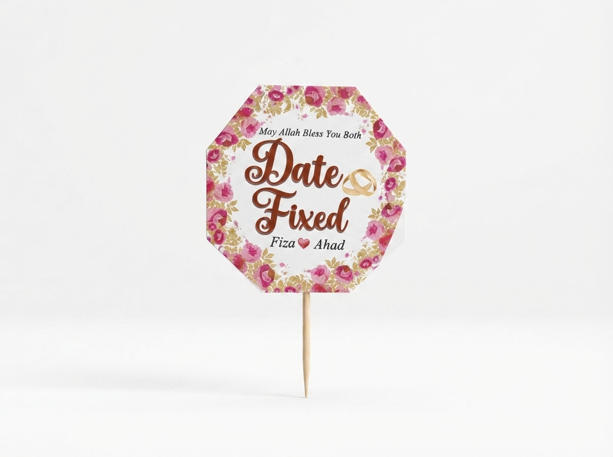Date Fixed Toppers