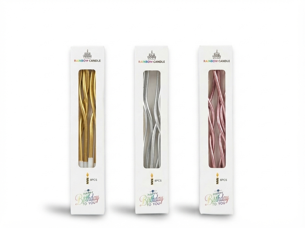 Swirl Candles